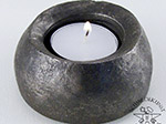 Teelichthalter rund