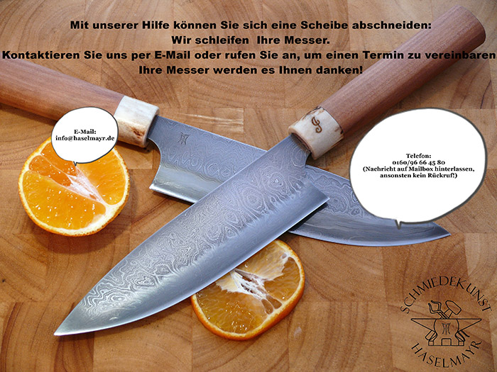 Schleifservice f&uuml;r Messer